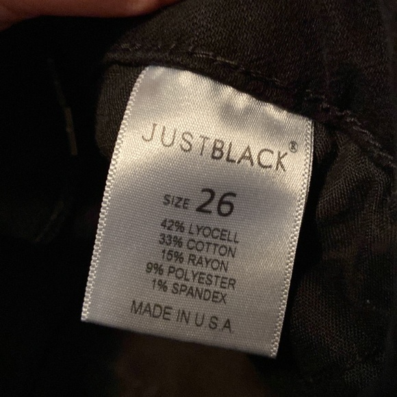 Just Black black skinny jeans size 26 - Picture 4 of 6